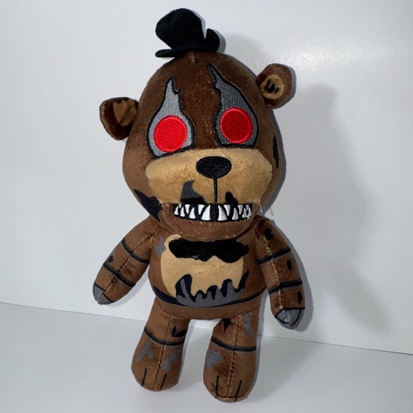 PhatMojo Five Nights At Freddy's 10 years 8" Nightmare Freddy Plush 2024 - Picture 1 of 6